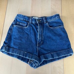 American Apparel - High Waist Retro Shorts - Size 27